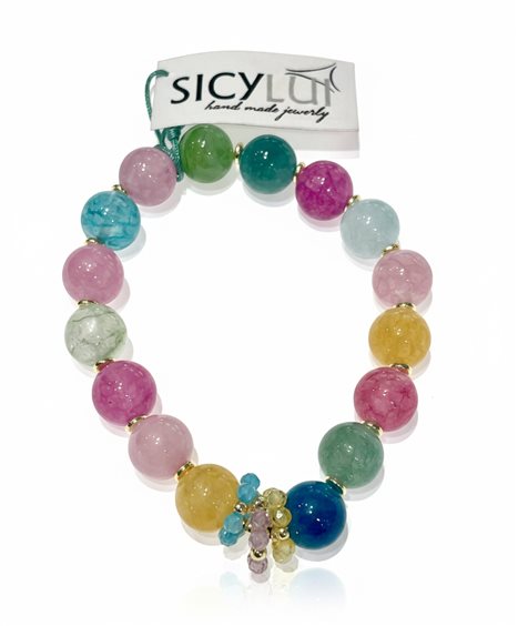 Pulsera Sicylui Mujer in Piedras semipreciosas 1543BR3 - 1543BR3